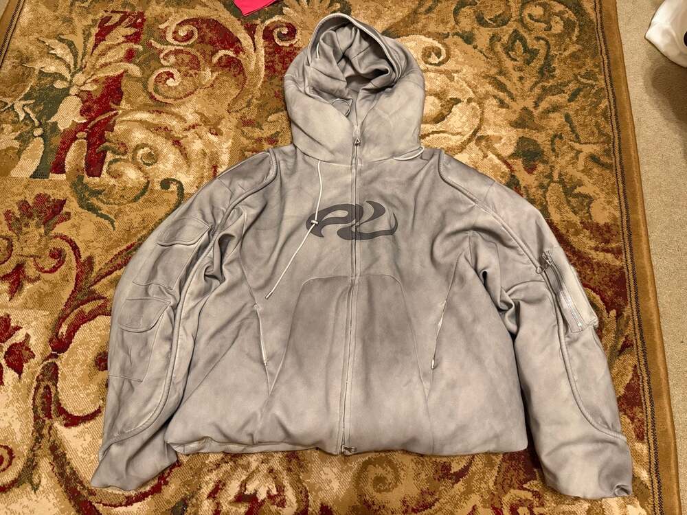 Yuan Symbol Puffer Jacket - personsoul,